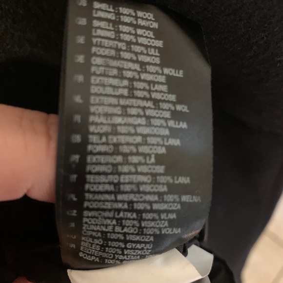 Limited Edition Viktor + Rolf for H&M Wool Peacoat - Picture 6 of 7